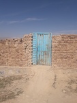 A door from one of the survey locations in Afghanistan