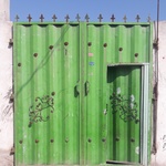 An image of a door in Afghanistan 